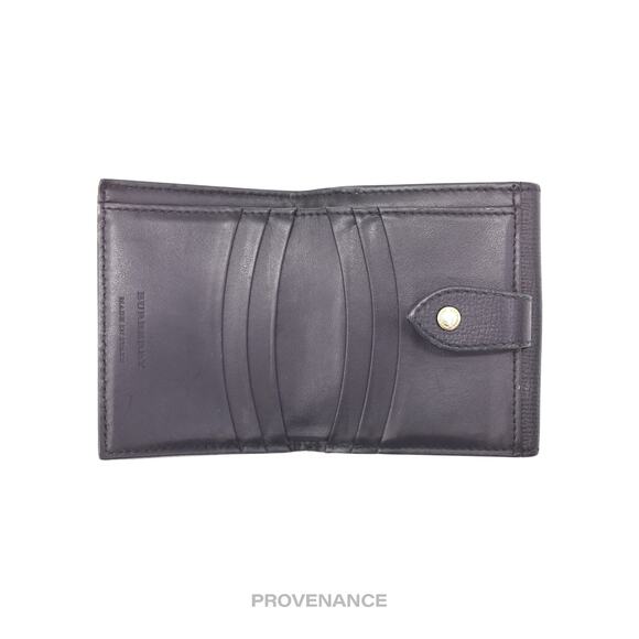 🔴 Burberry Trifold Snap Wallet - Nova Check Black - Picture 5 of 9